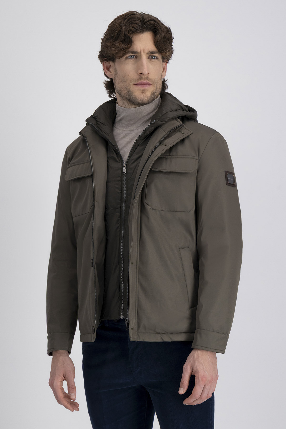 Chamarra Casual Contemporary Fit