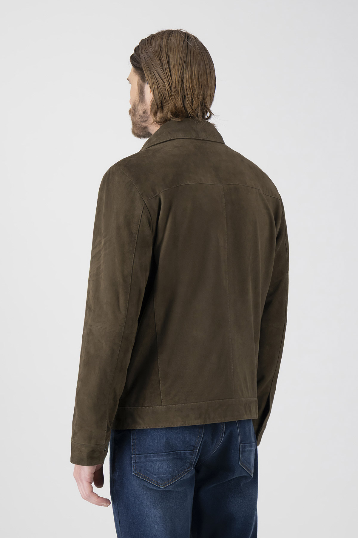 Chamarra La Vera Pelle Contemporary Fit