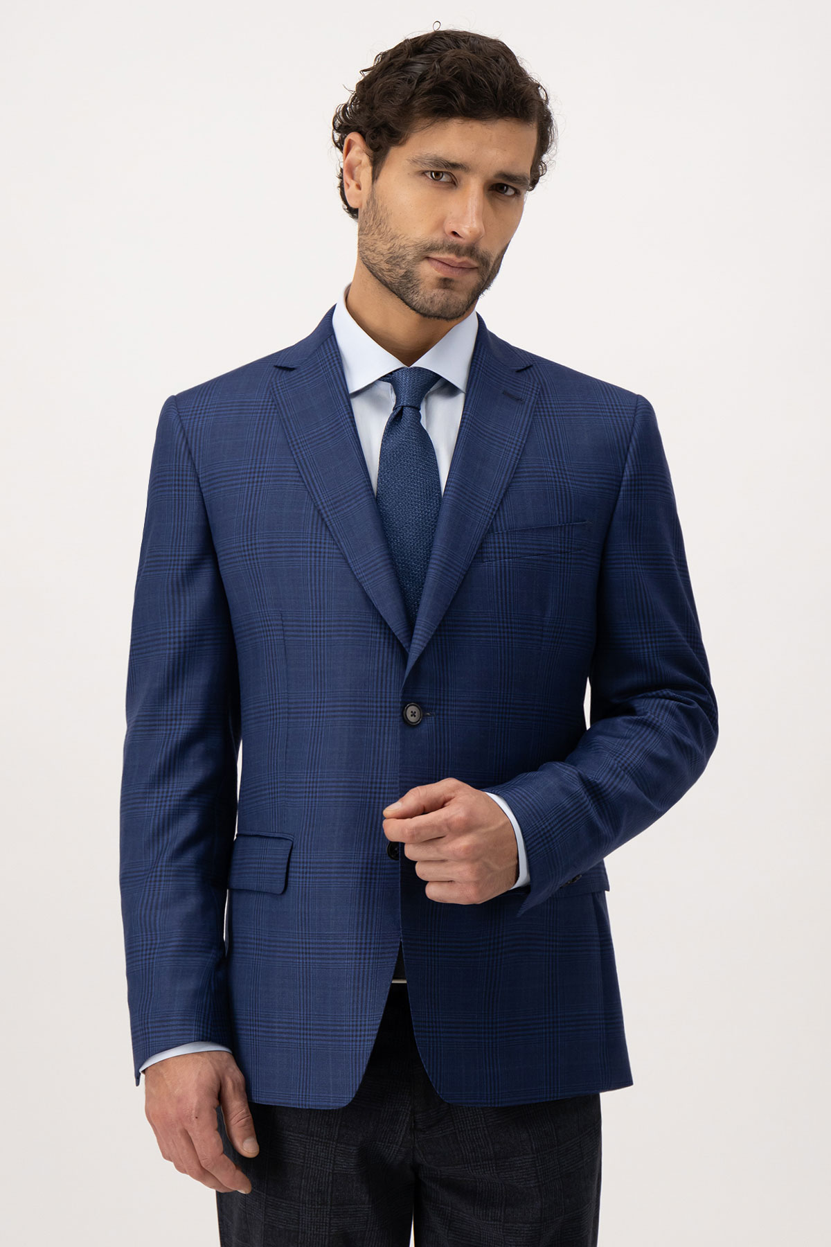 SACO SLIM FIT CALDERONI COUTURE image number 2