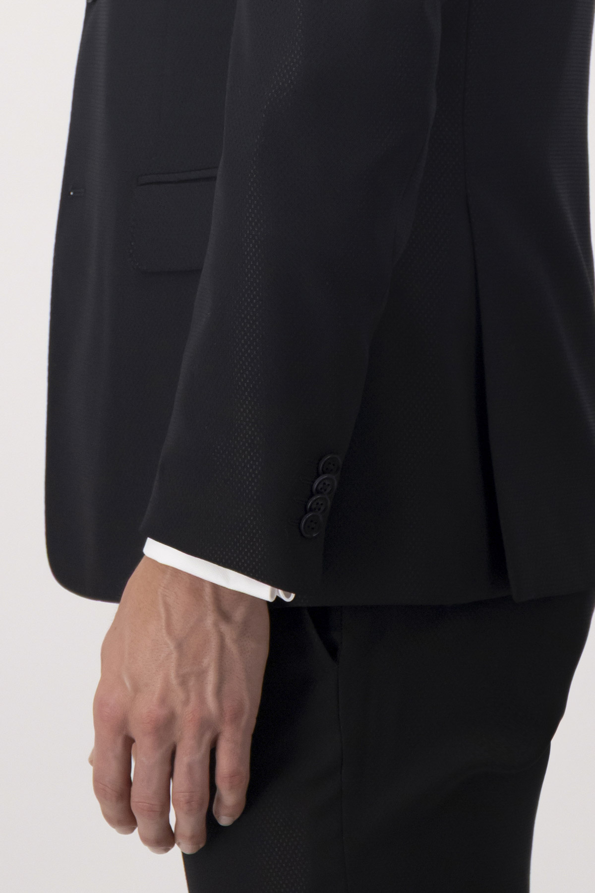 TRAJE NEGRO SLIM FIT image number 4