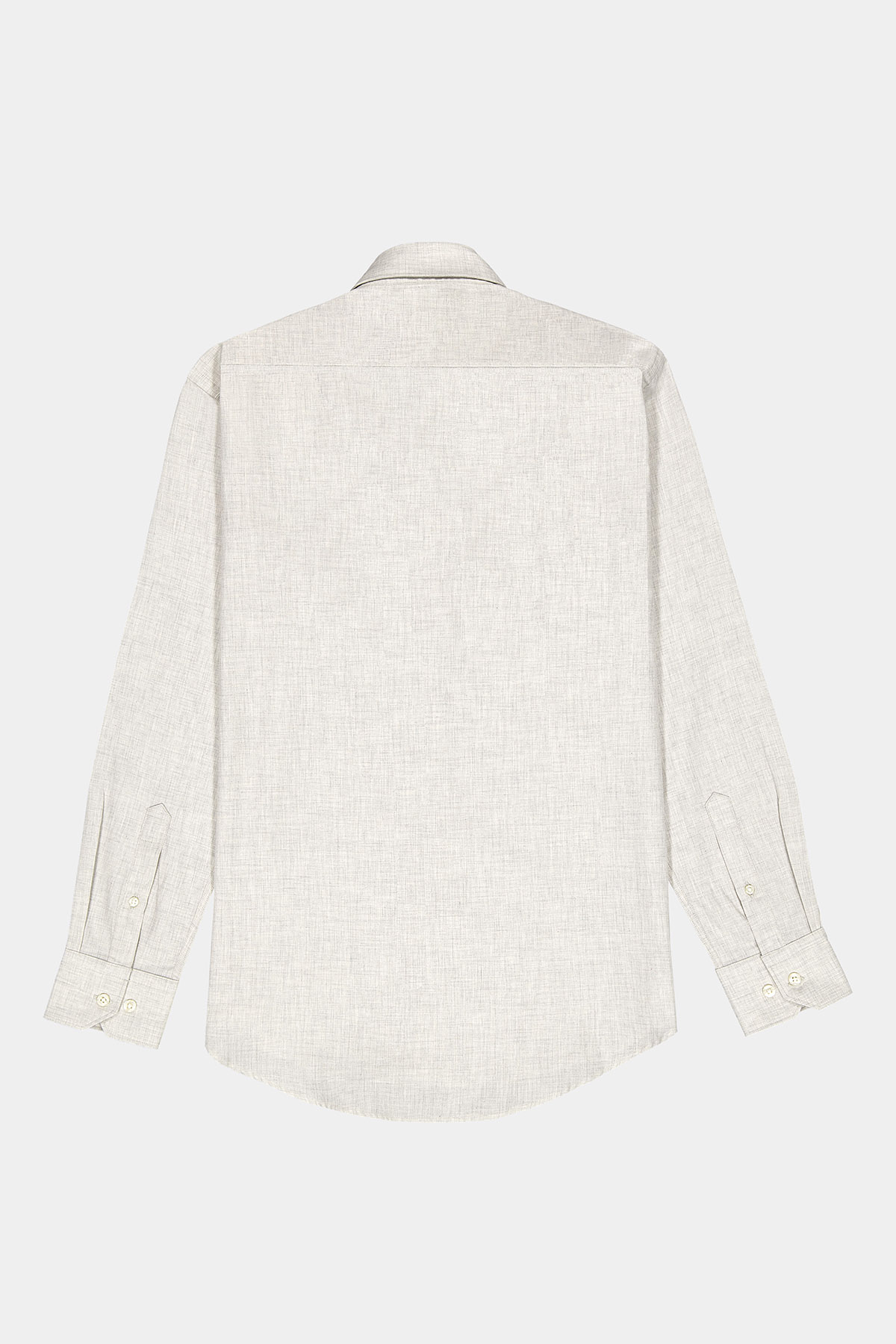 CAMISA SPORT CALDERONI COLOR HUESO CONTEMPORARY FIT image number 3