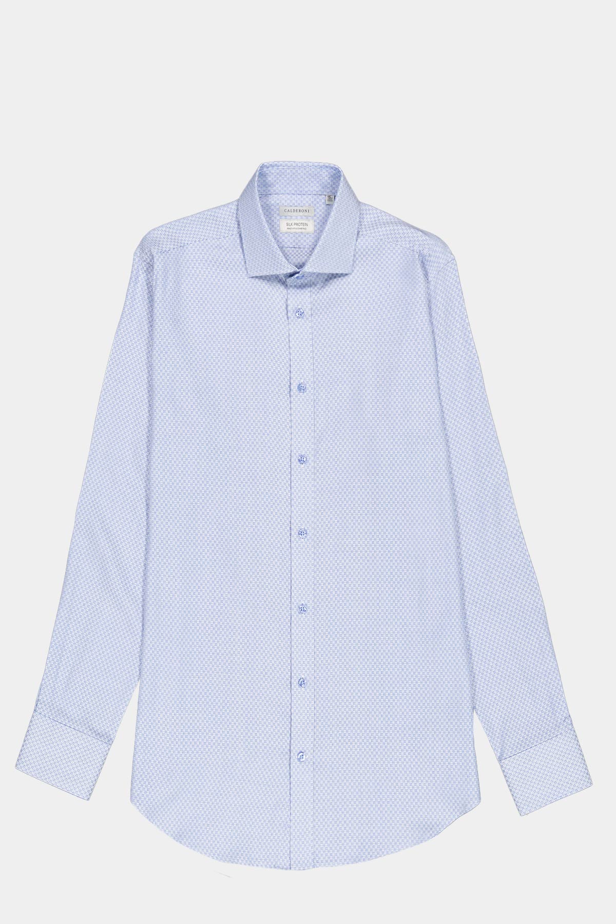 CAMISA FORMAL SILK PROTEIN CALDERONI CONTEMPORARY FIT image number 0