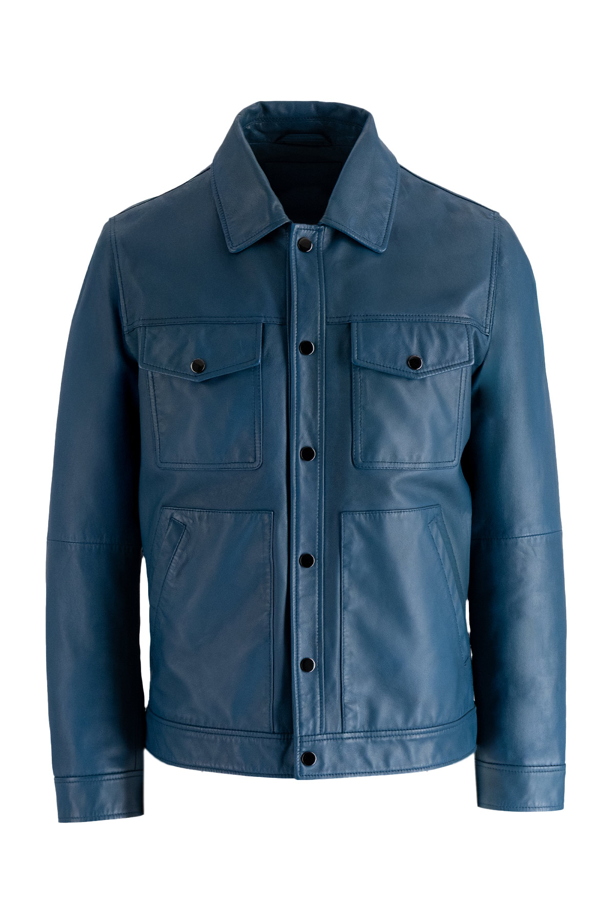 Chamarra La Vera Pelle Contemporary Fit