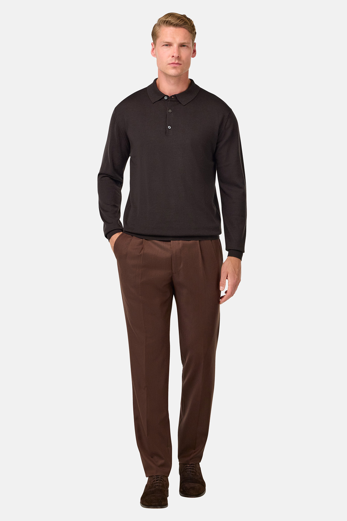 Polo De Punto De Lana Merina image number 3