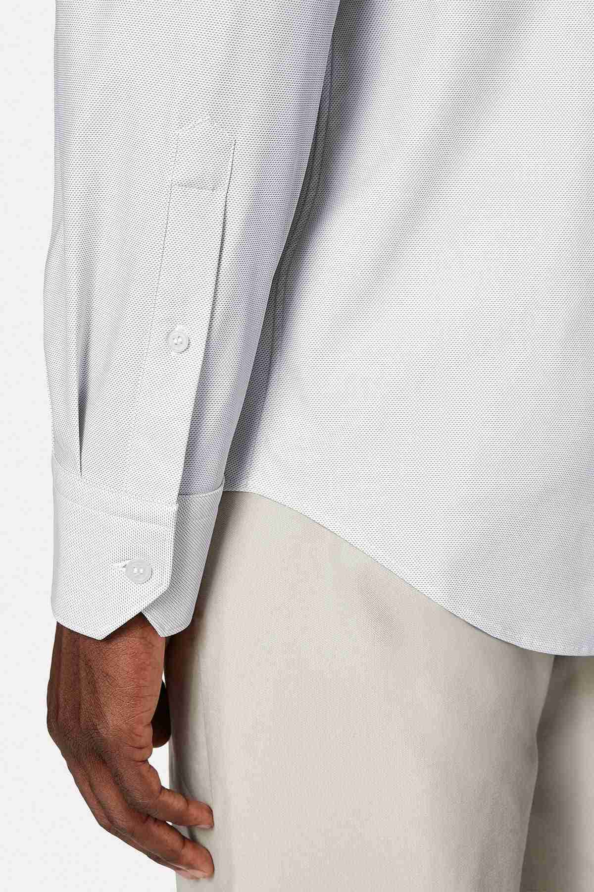 CAMISA CASUAL BEIGE REGULAR FIT image number 2