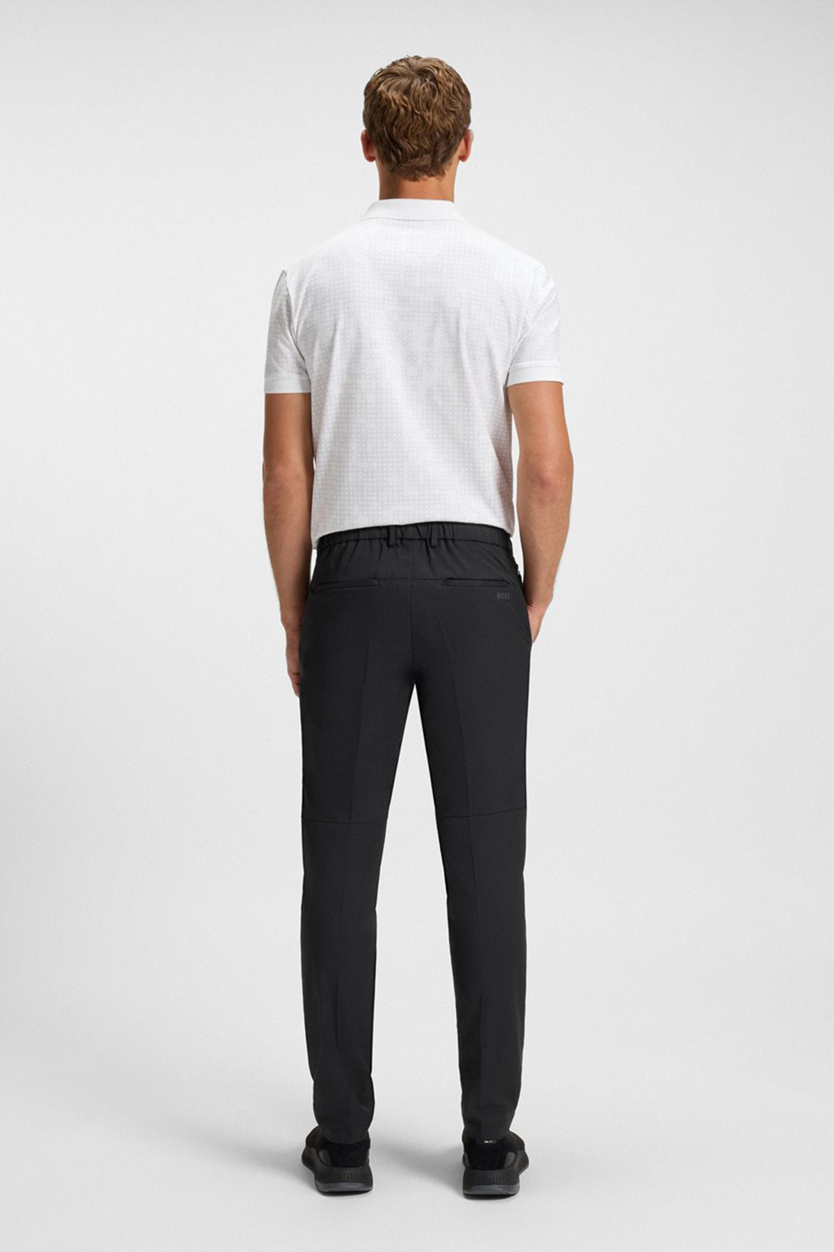 Pantalón De Golf De Sarga Elástica Repelente Al Agua
