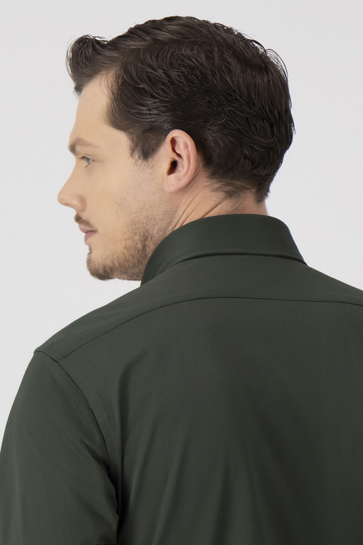 Camisa Casual Tec-Knit Contemporary Fit image number 3