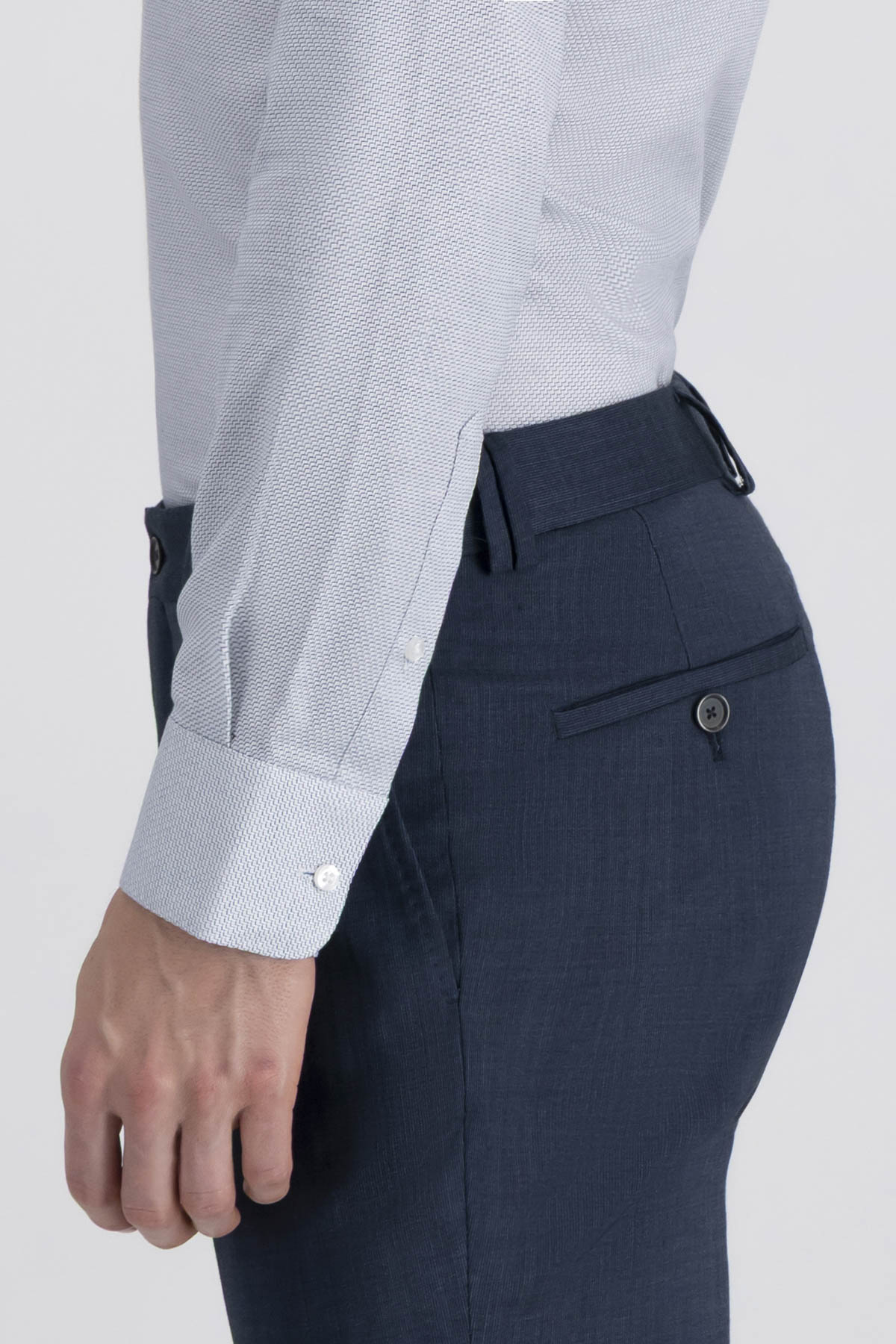 Camisa Formal Silk Protein Contemporary Fit image number 4