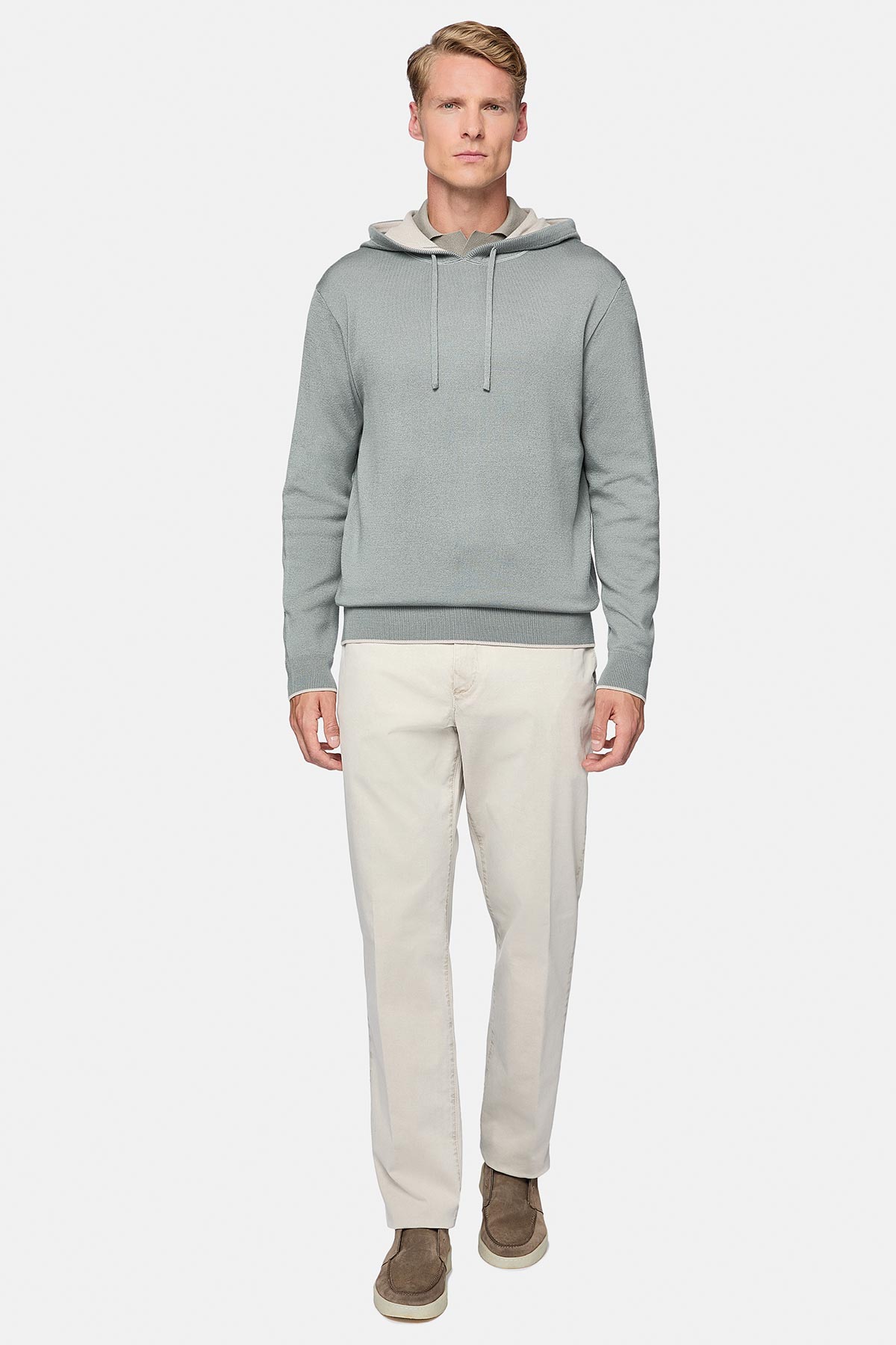SUÉTER VERDE REGULAR FIT image number 4