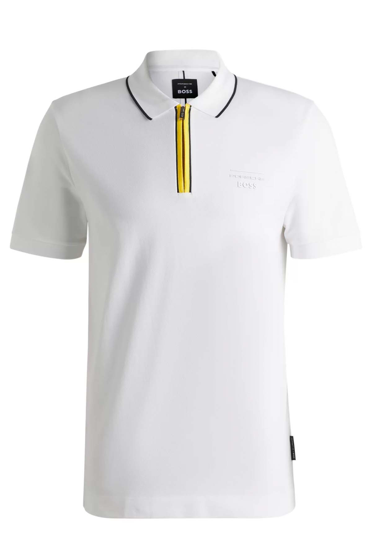 Polo Porsche x BOSS de algodón elástico image number 4