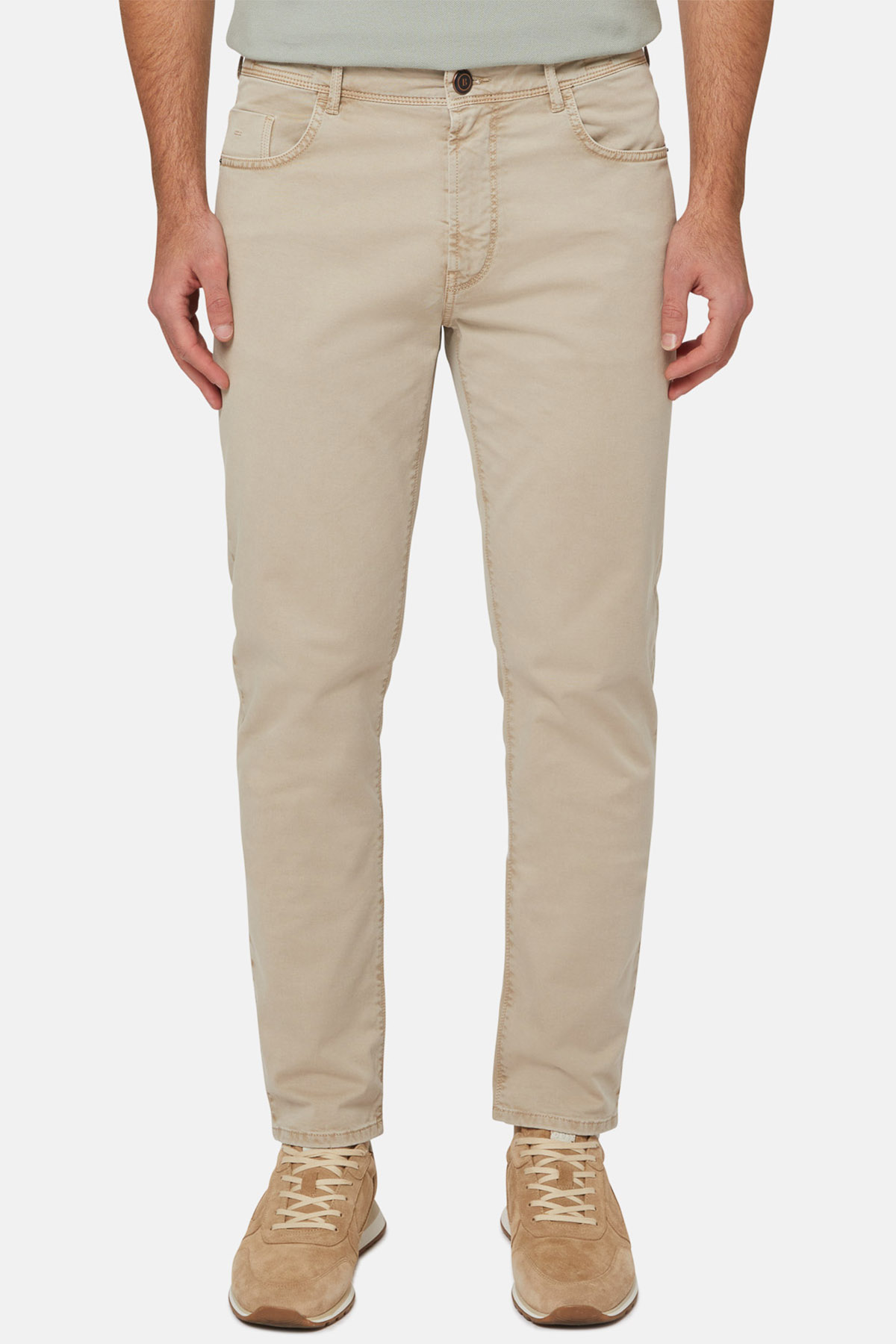 Pantalón Casual Beige