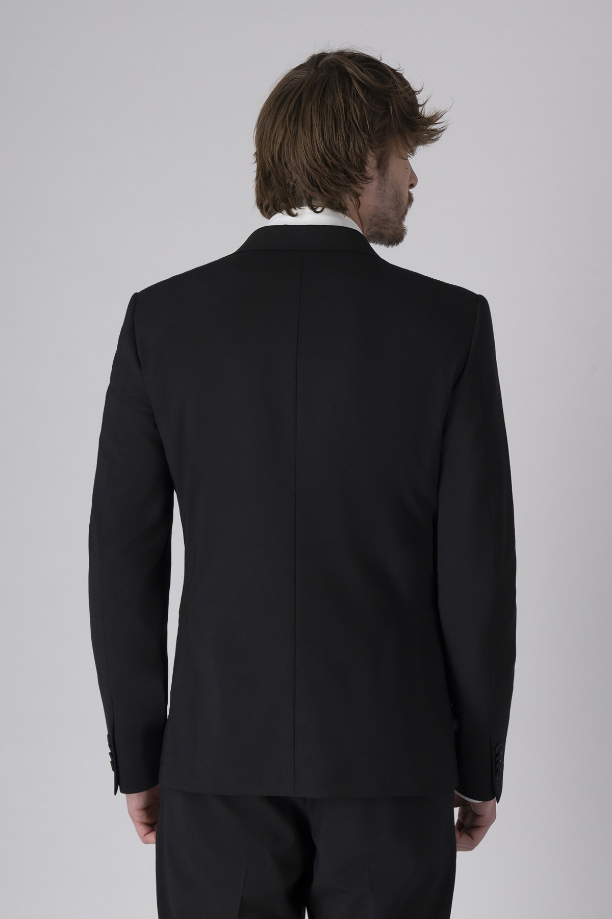TRAJE NEGRO SLIM FIT image number 2