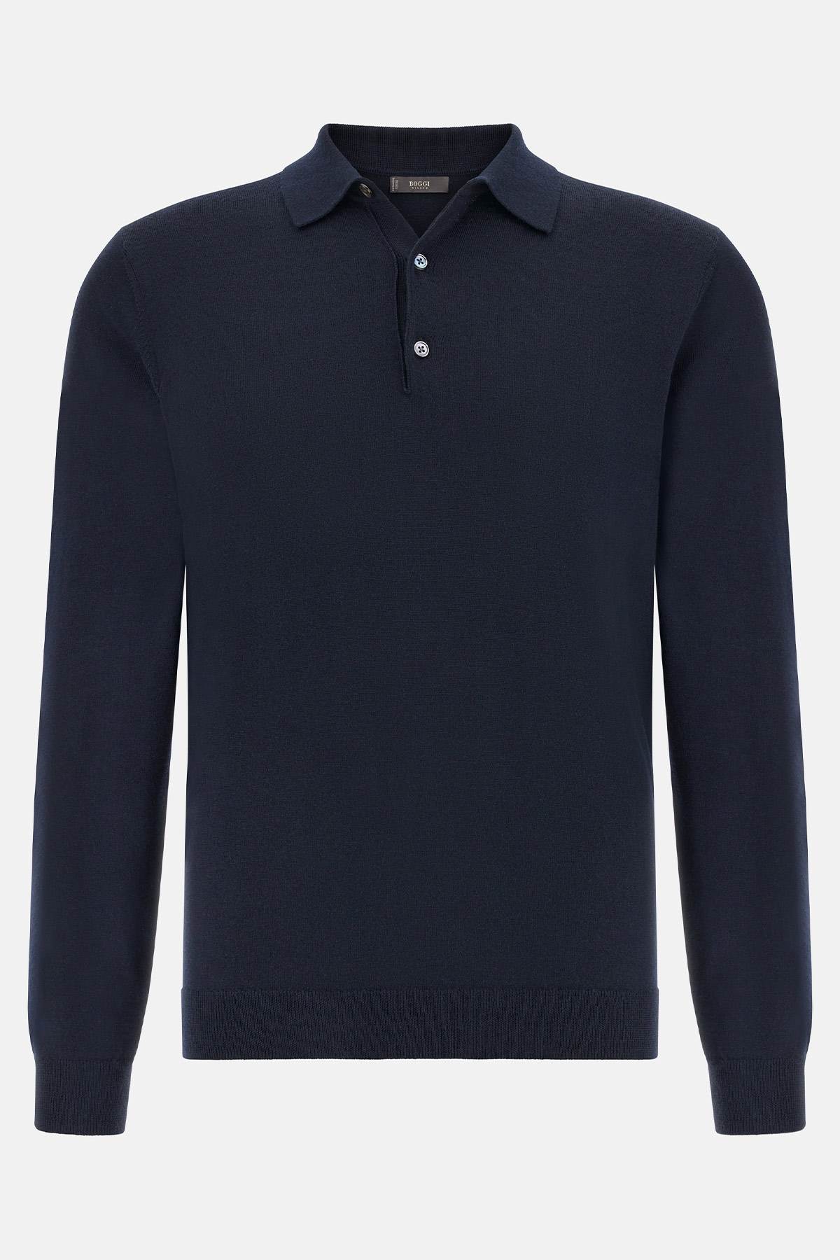 Polo De Punto De Lana Merina