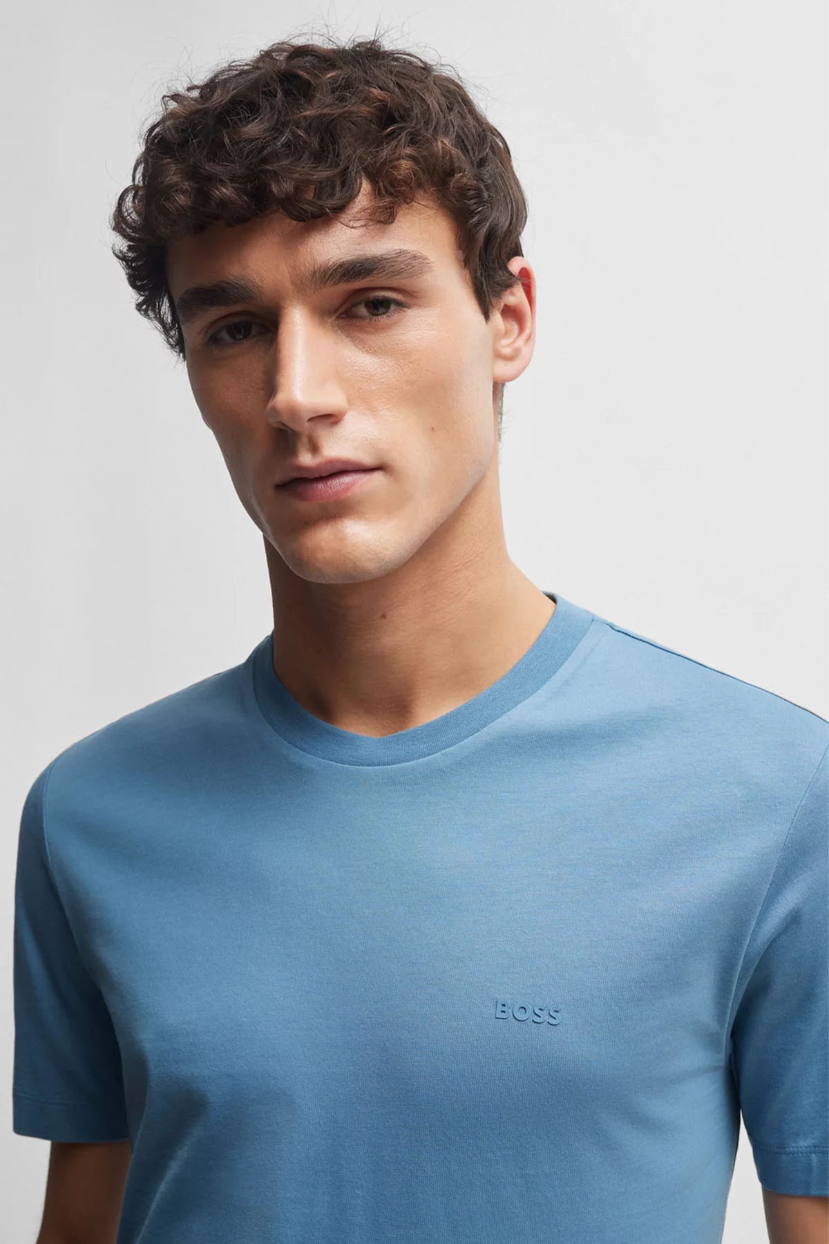 Camiseta De Jersey De Algodón Con Detalle De Logotipo