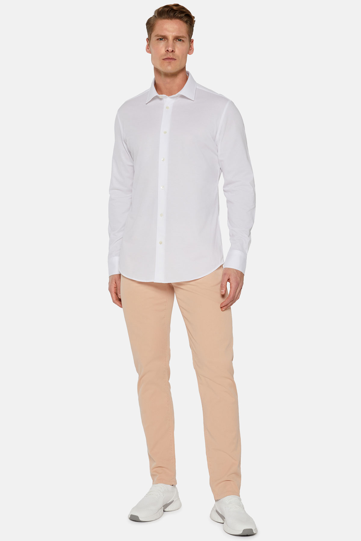CAMISA CASUAL BLANCA BOGGI image number 4