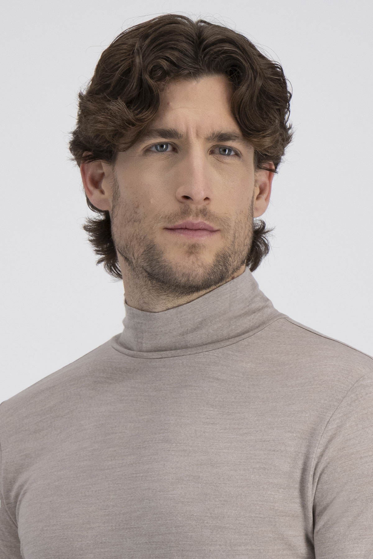 Playera Casual Merino Wool Contemporary Fit