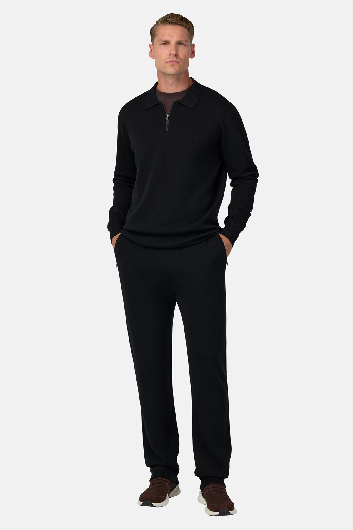 Polo De Punto De Lana Merina Superfina image number 3