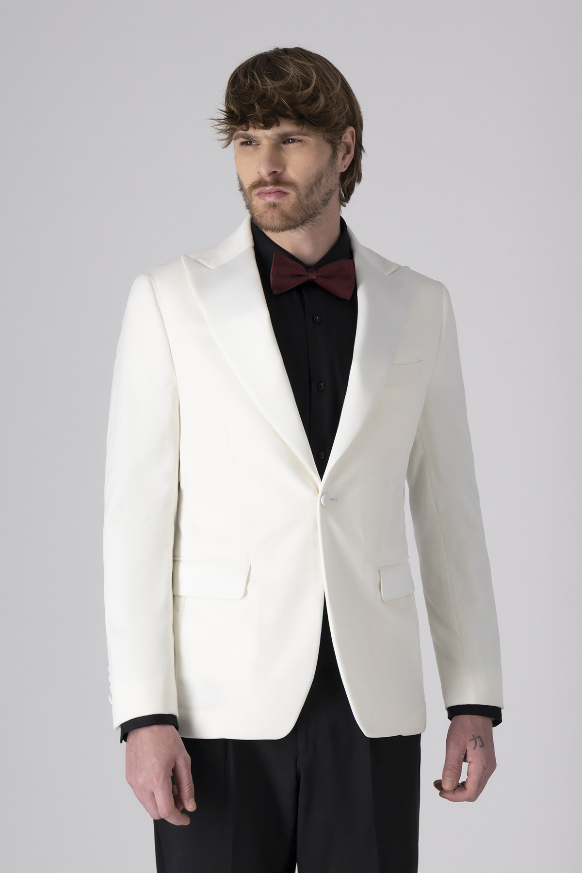 SACO CEREMONIA BLANCO SLIM FIT image number 0