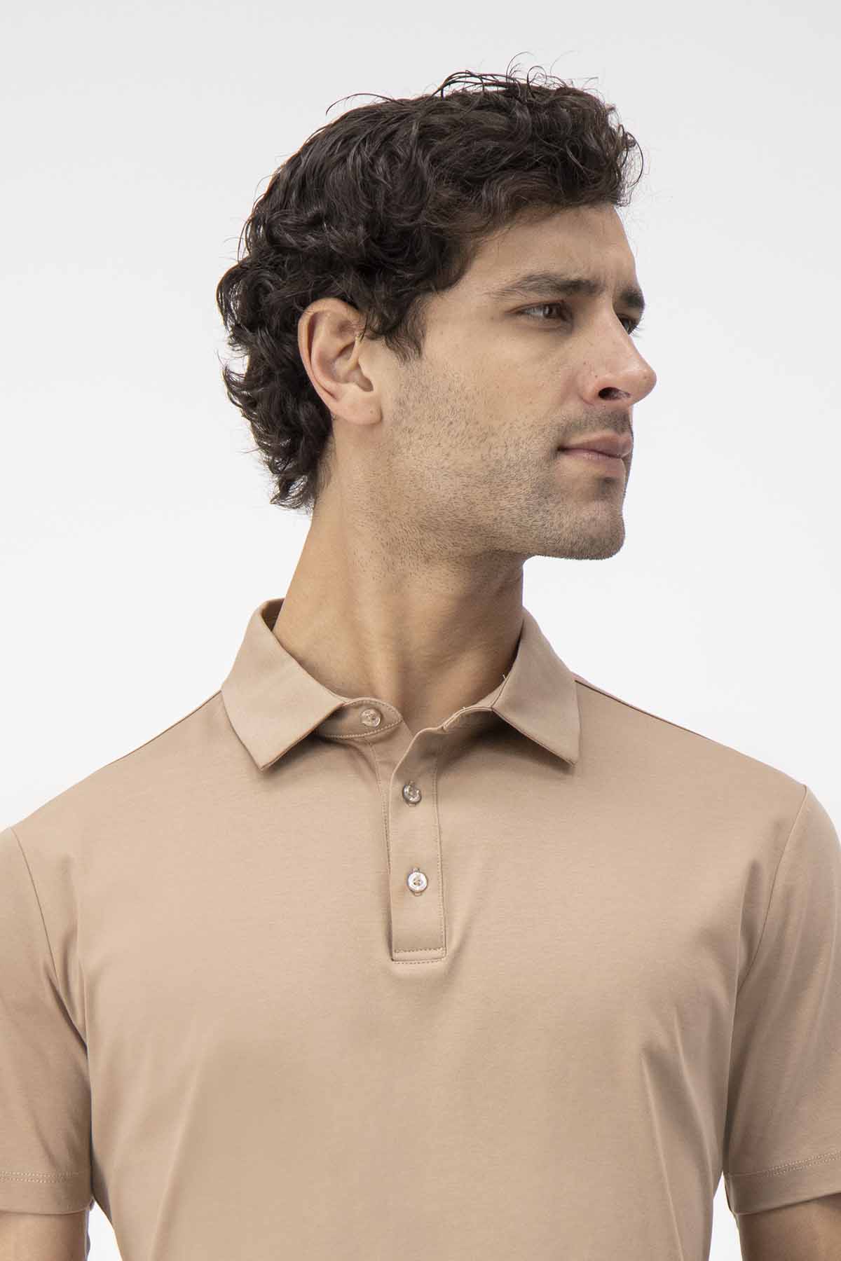 Polo Calderoni Color Café Contemporary Fit image number 3