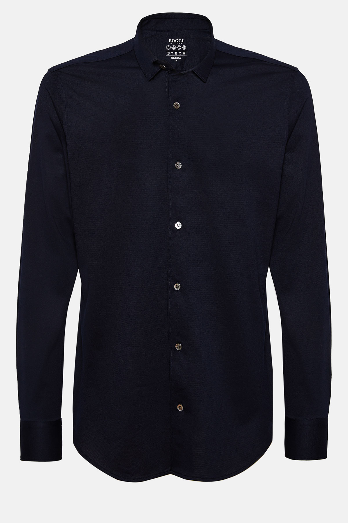 CAMISA CASUAL AZUL MARINO BOGGI image number 0