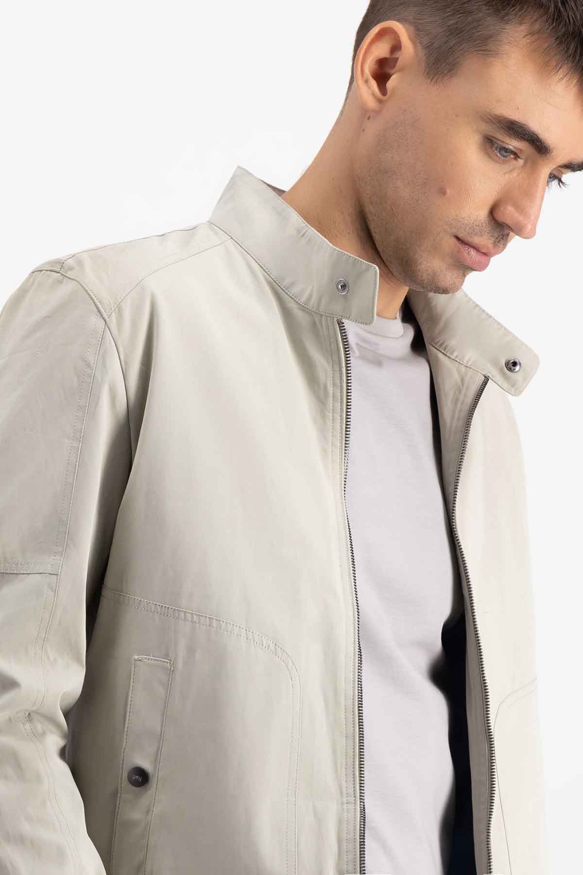 CHAMARRA CALDERONI BEIGE CONTEMPORARY FIT image number 2