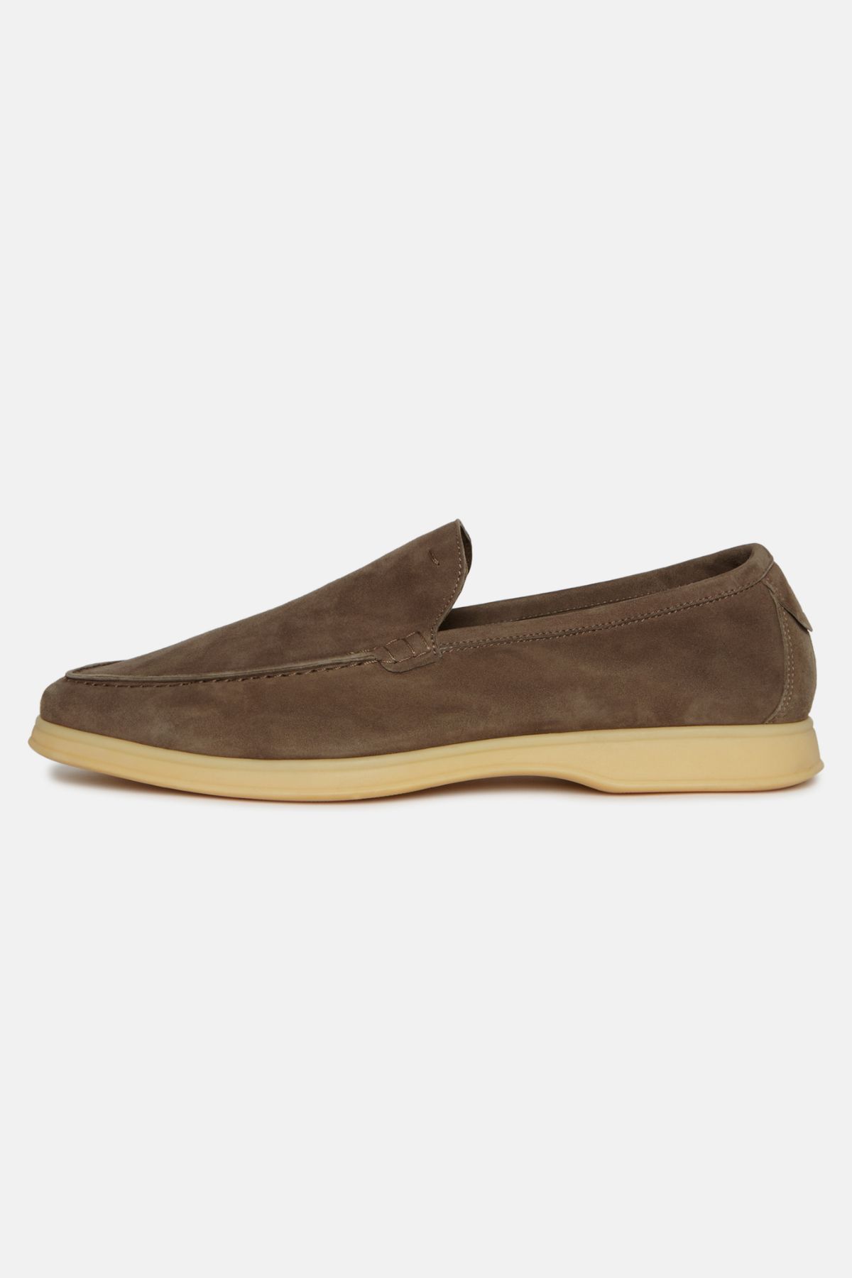 Mocasines Marrones De Ante Boggi image number 5