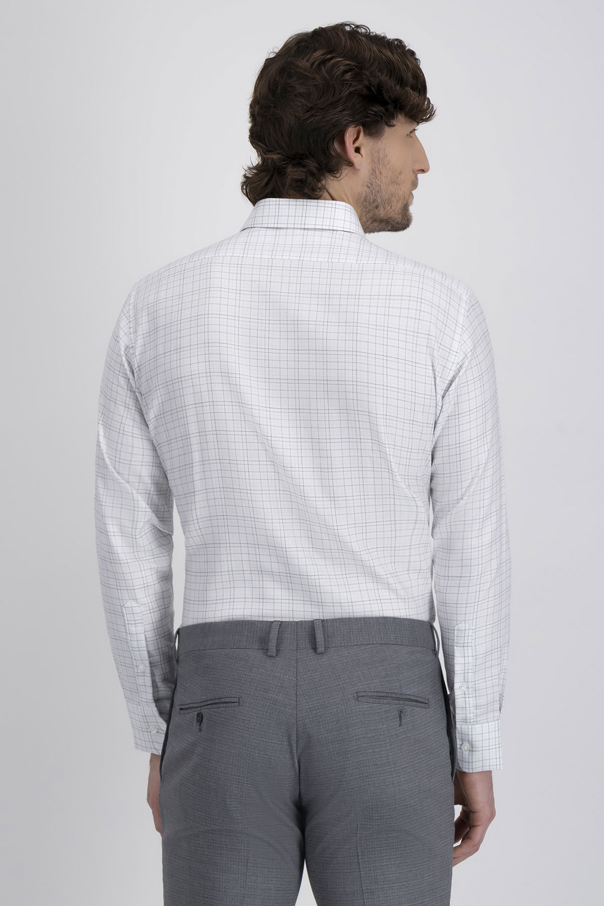 Camisa Formal Silk Protein Contemporary Fit image number 2