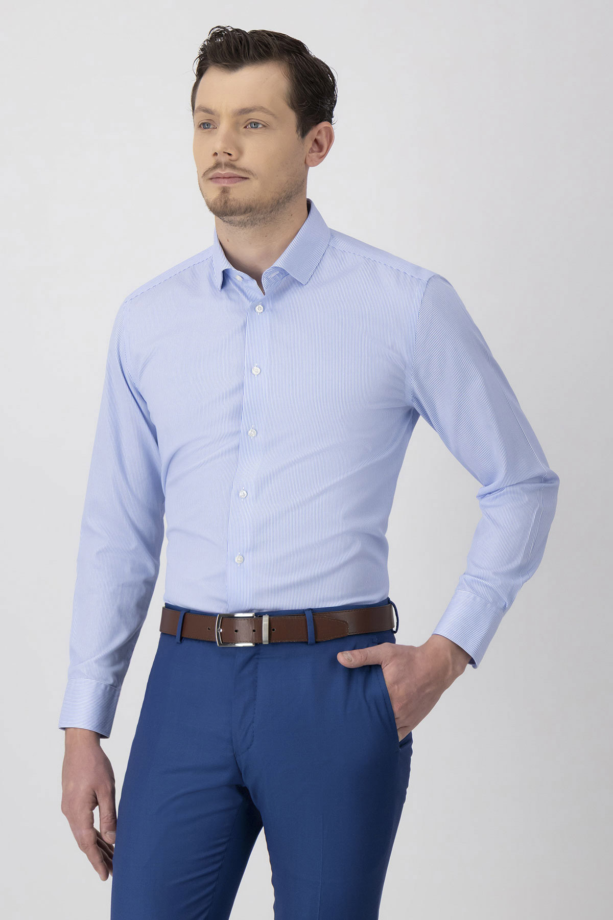 Camisa Formal Non Iron Contemporary Fit