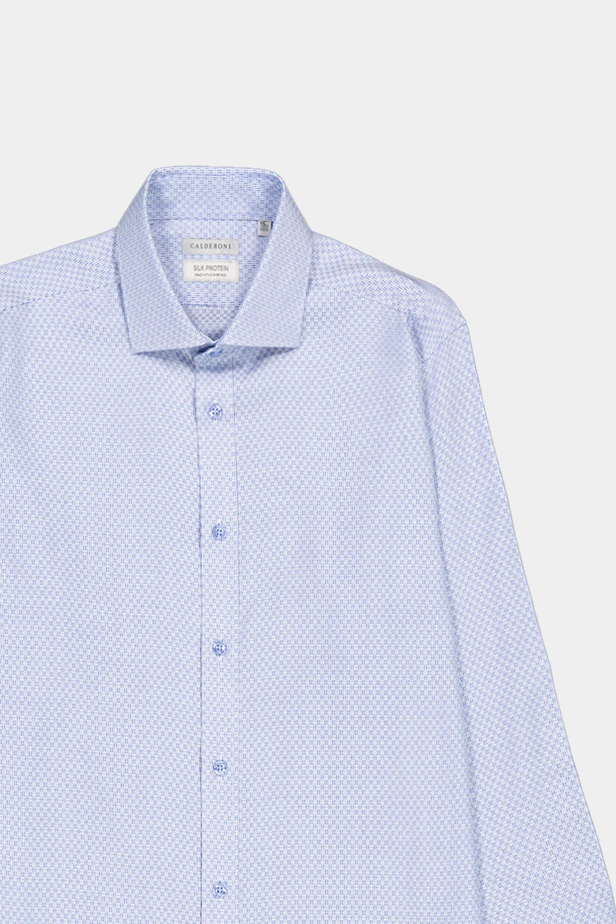 CAMISA FORMAL SILK PROTEIN CALDERONI CONTEMPORARY FIT image number 1